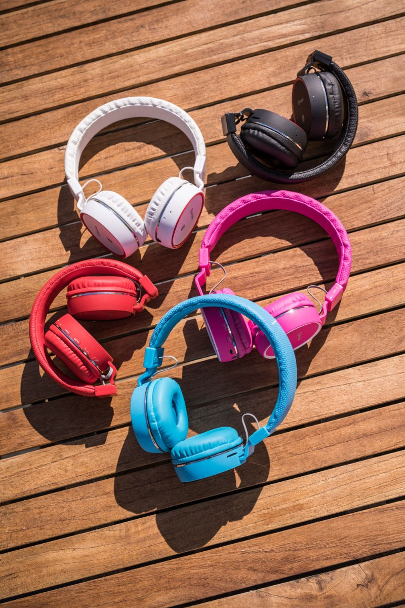 TRÅDLØS BLUETOOTH® HODETELEFON ROSA