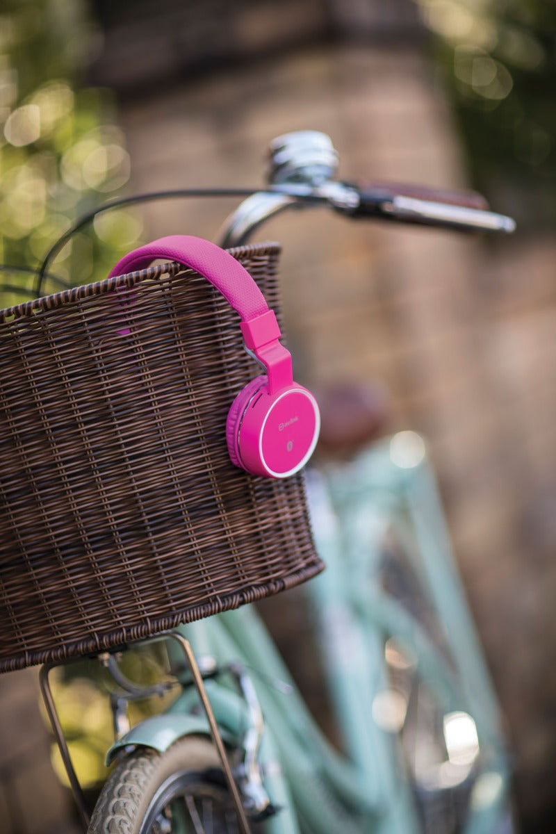 TRÅDLØS BLUETOOTH® HODETELEFON ROSA