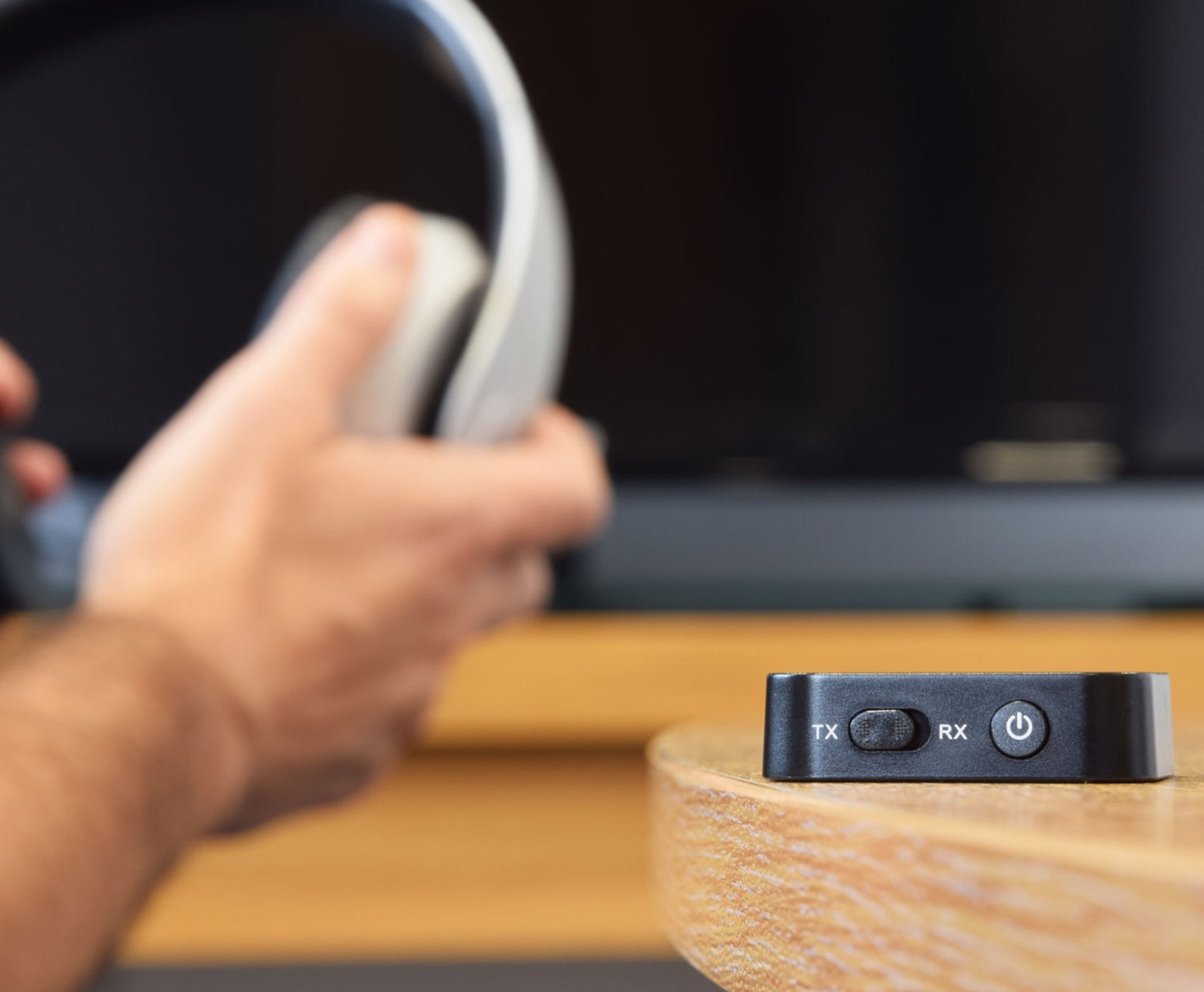 Bluetooth 2-i-1 Audio Sender & Mottaker