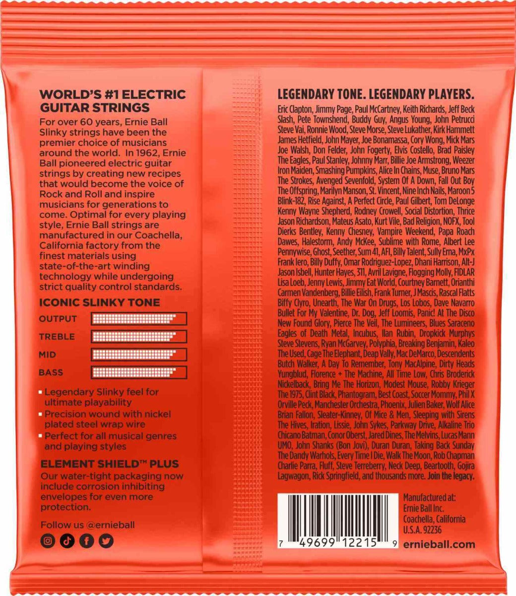 Ernie Ball 2215 Skinny Top Heavy Bottom Nickel