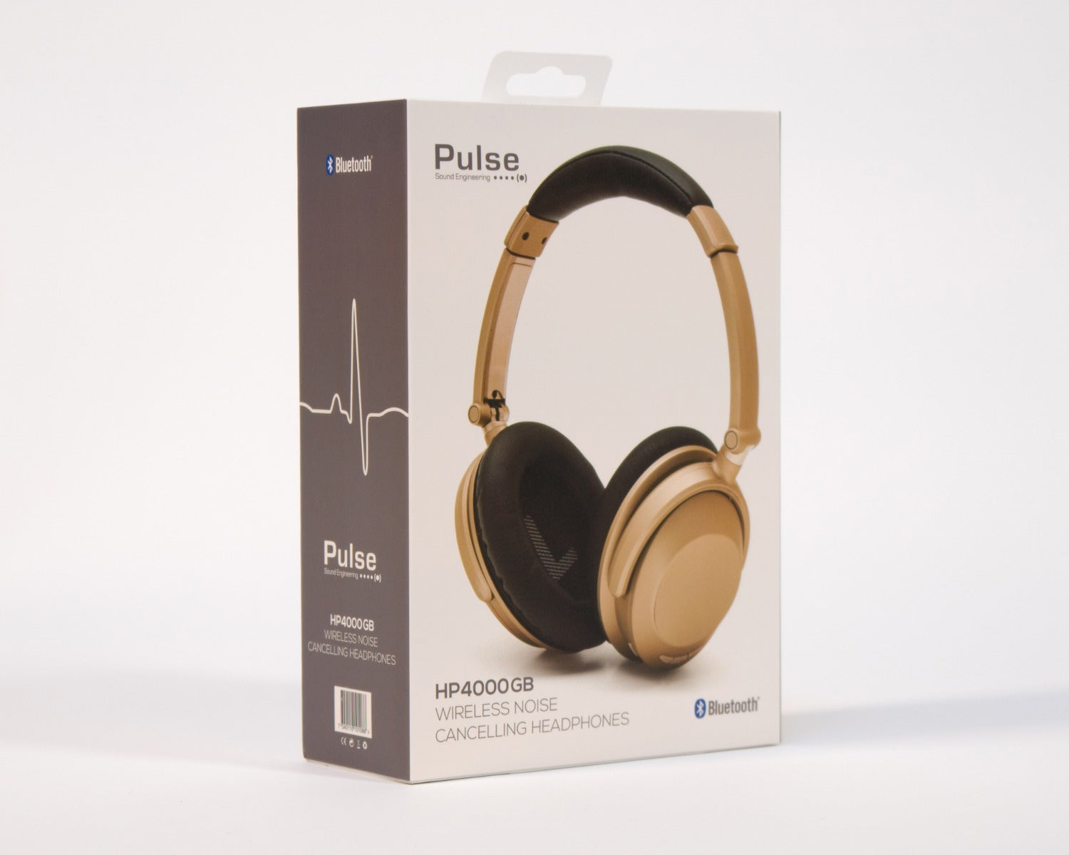 Pulse HP4000BG - Trådløs hodetelefon med aktiv Noice cancelling