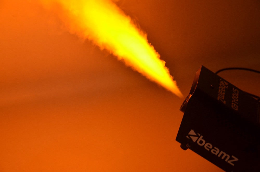 S700-LED RØYK MASKIN MED FLAMME EFFEKT