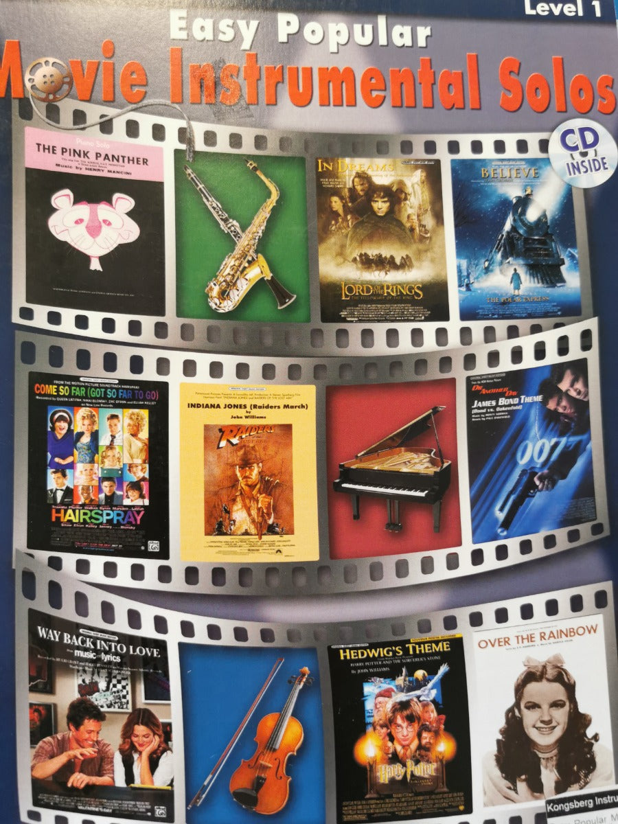 Easy popular Movie Instrumental Solos (Horn in F)