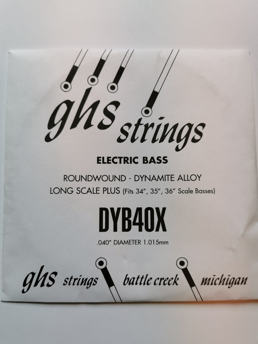 GHS DYB40X BOOMERS SINGLE. LONG+ DYB40X. Streng.