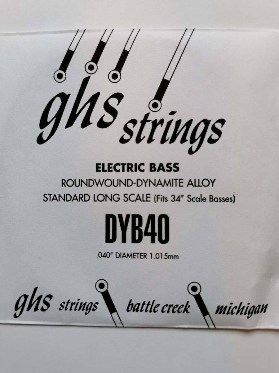 GHS DYB40 BOOMERS SINGLE. STD LNG DYB40. Streng.