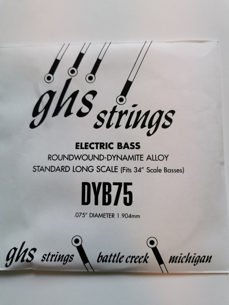 GHS DYB75BOOMERS SINGLE DYB75 Streng.
