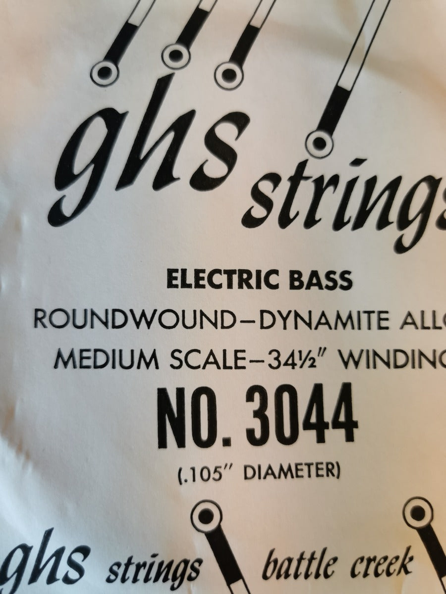 GHS 3044 single bass string 105 medium scale Dynamite alloy