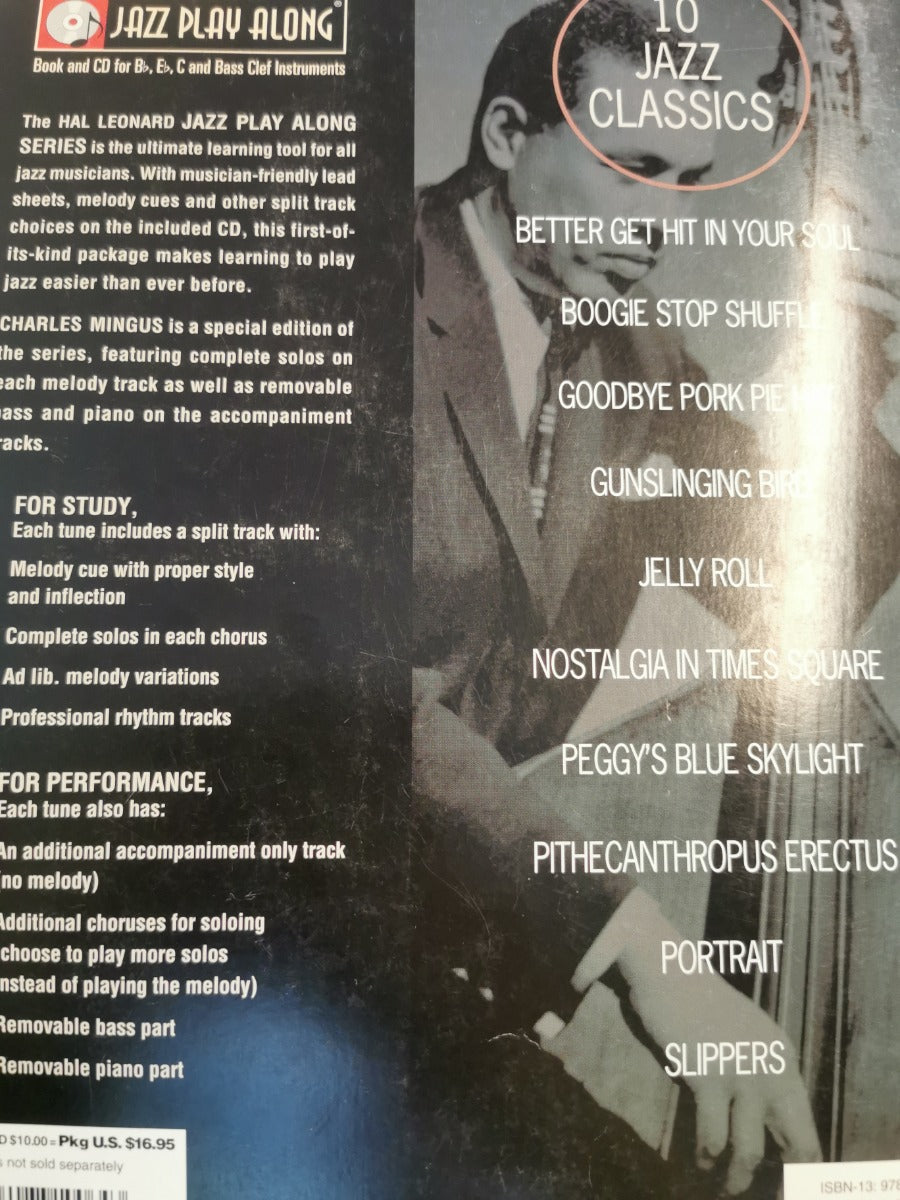 Jazz Play Along: Charles Mingus - Volume 68 (b-finnish)