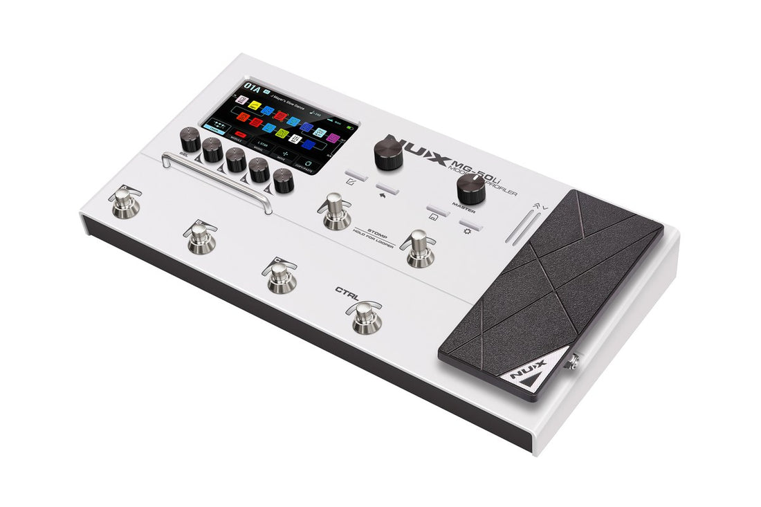 NUX MG 50LI Modeling Guitar processor White
