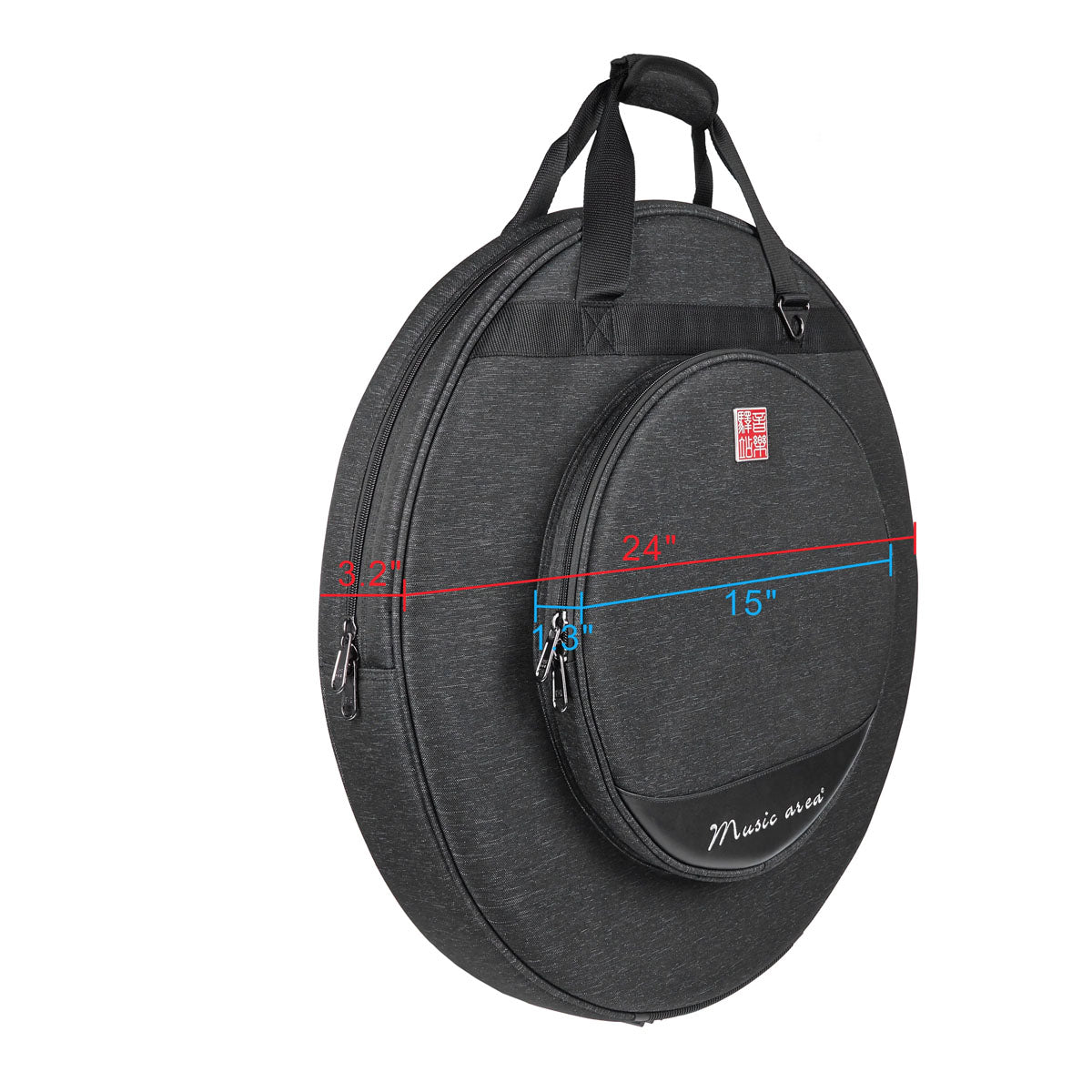 MUSIC AREA RB CYMBALCASE 22