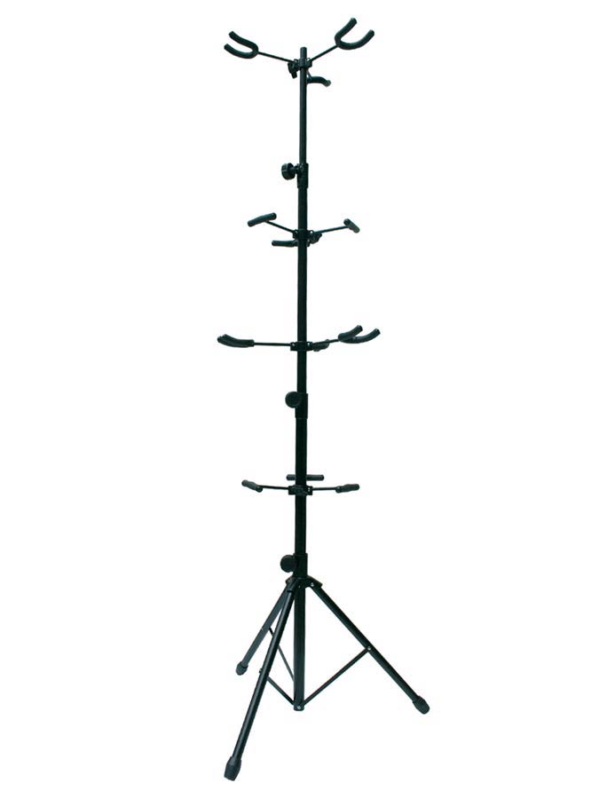 Gitarstativ for 6 gitarer