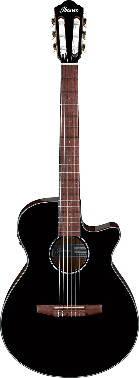IBANEZ AEG50N-BKH Nylonstrenger med mik, Thin body