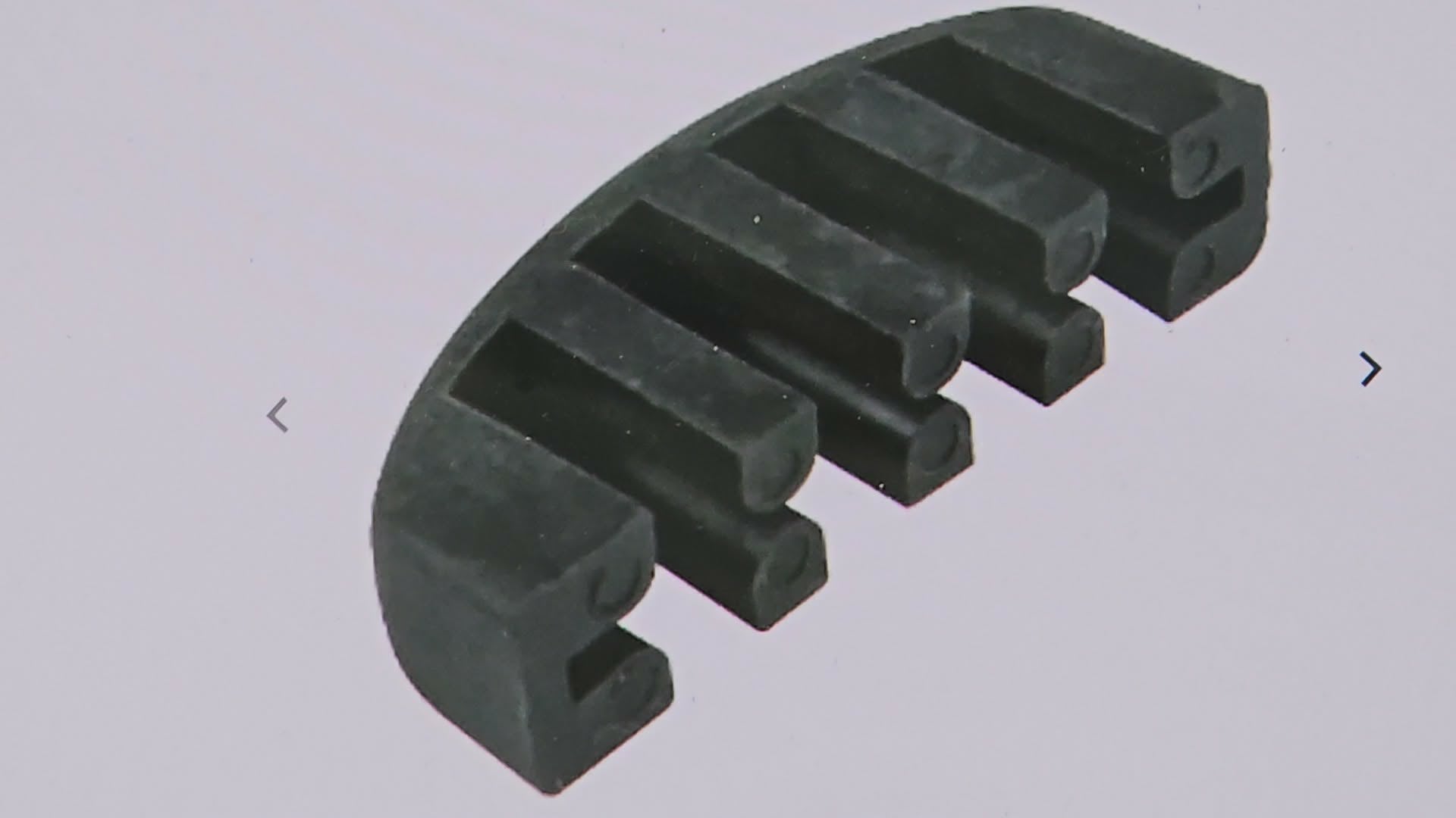 Øvelses sordin Ultra for fiolin, gummi