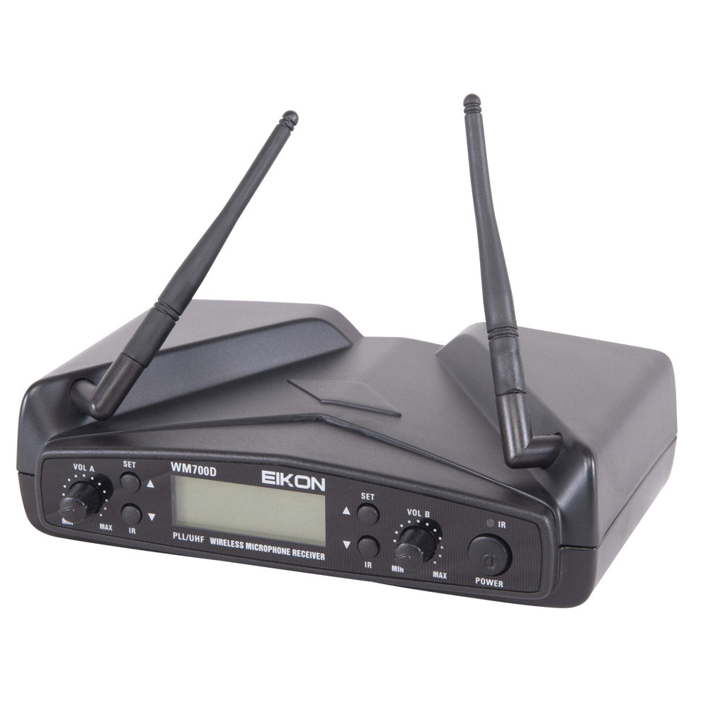 EIKON WM700DM SETT MED 2 STK TRÅDLØSE MIKROFONER
