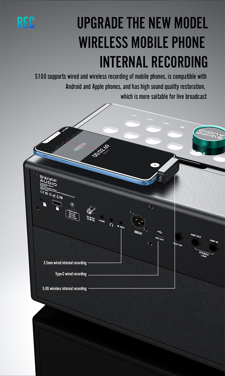 SWIFF AUDIO S100 MULTI AMP