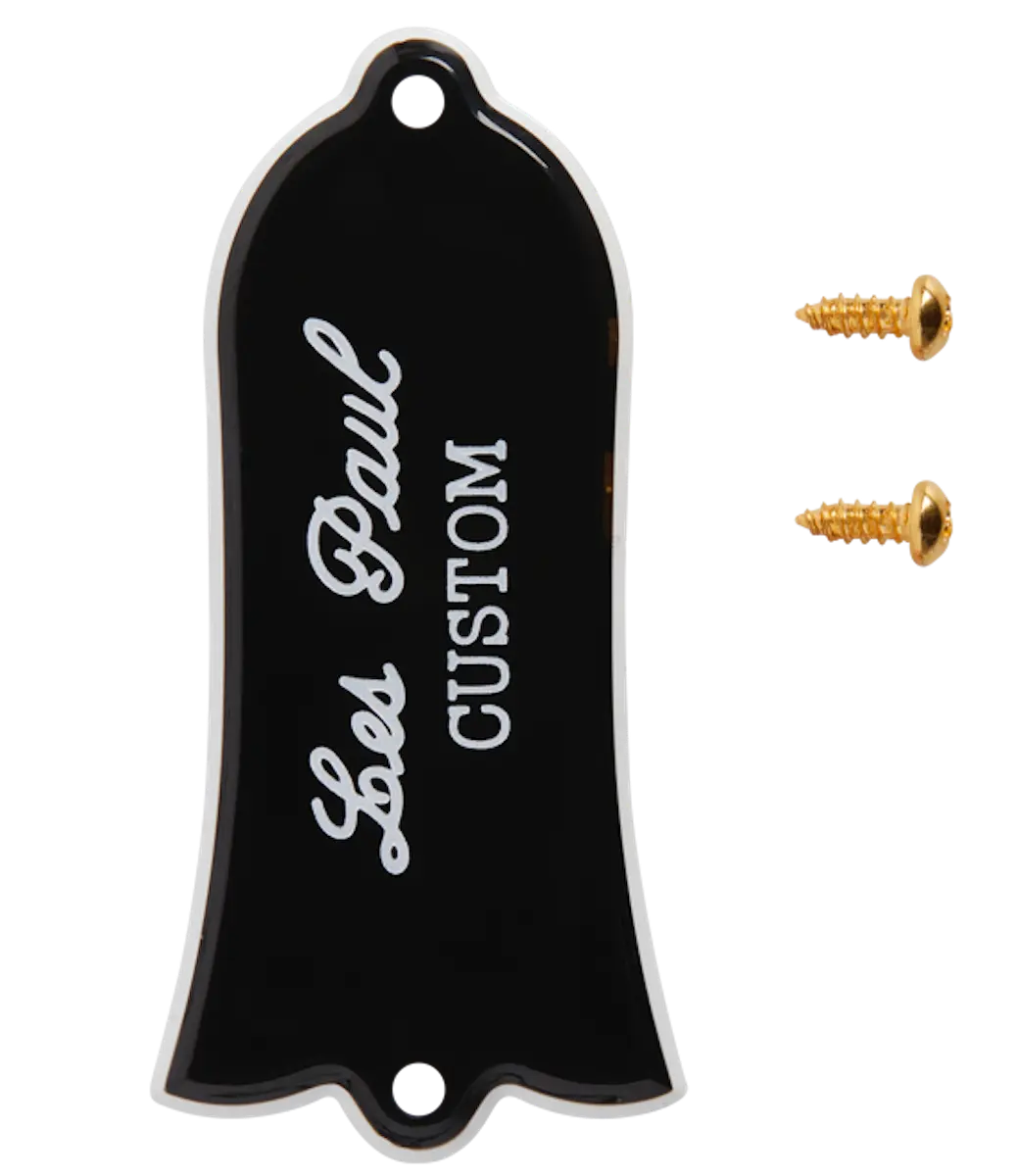 Truss Rod Cover, Gibson "Les Paul Custom" (Black)