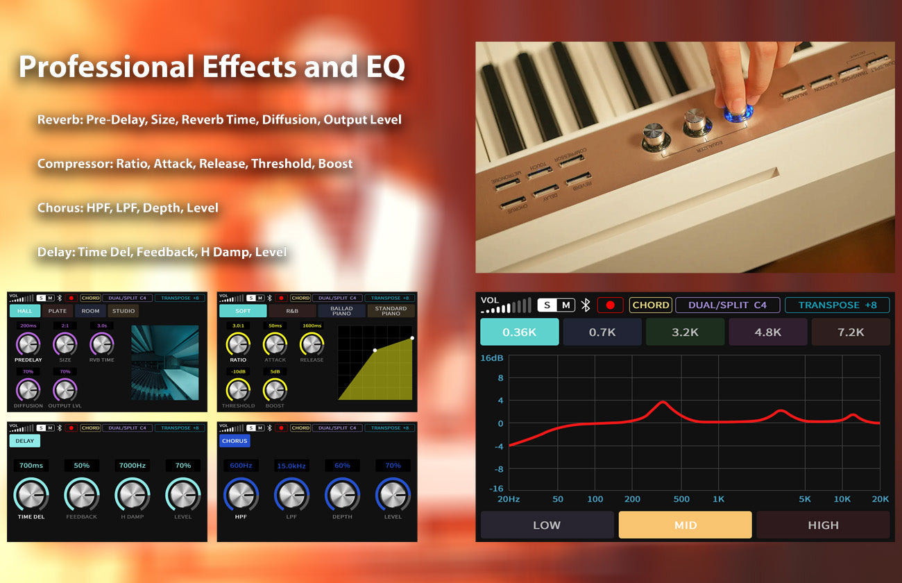 NUX NPK 20 B Digitalpiano