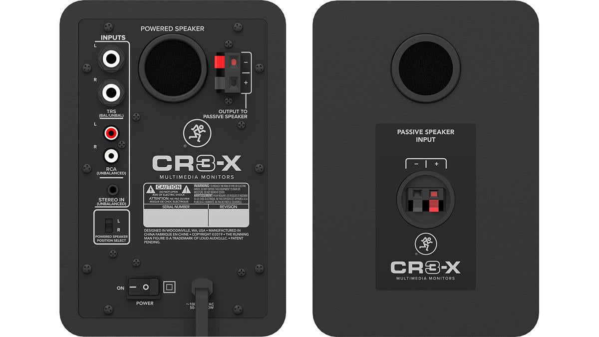 MACKIE CR3-X - 3" MULTIMEDIA MONITORS