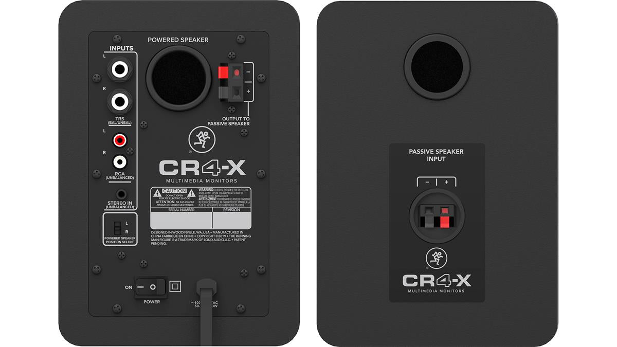 Mackie CR4-X - 4" MULTIMEDIA MONITORS