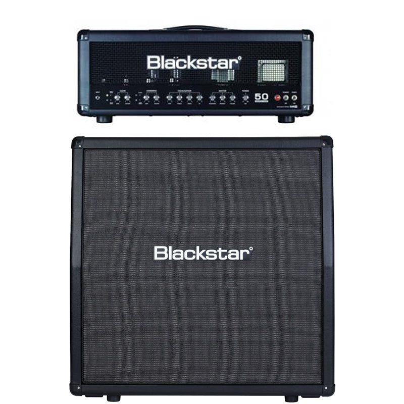 Blackstar S1 50 Valve Head + Blackstar Series One 412 PRO Angled Cab
