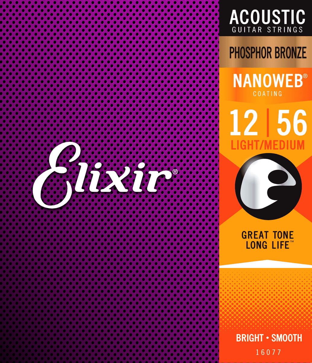 Elixir 16077 Medium Light 12-56
