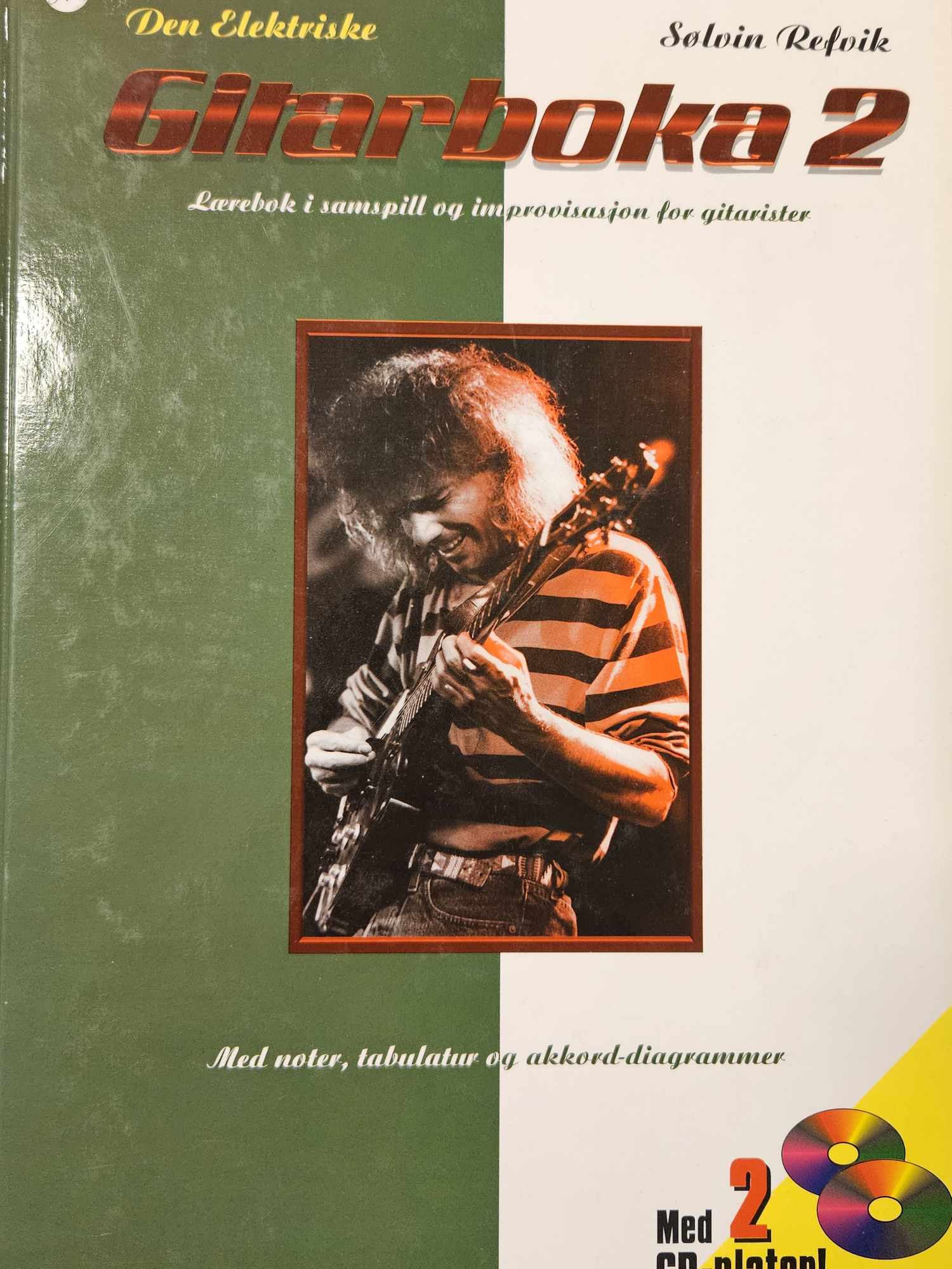 Den Elektriske Gitarboka 2 m/2 CD&