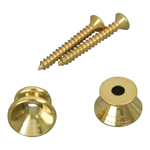 Strap button Gullfarge (pr stk)