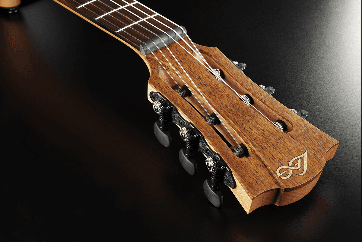 LAG TN70A B&B Nylon auditorium Black & Brown Klassisk Gitar
