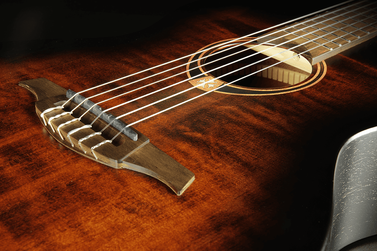 LAG TN70A B&B Nylon auditorium Black & Brown Klassisk Gitar
