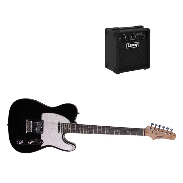 MORGAN GP TL 250 BK + LANEY LX10 GITARFORSTERKER