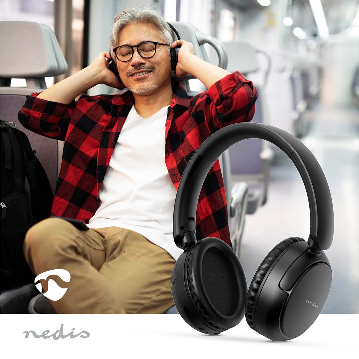 Trådløse Over-Ear Bluetooth hodetelefoner