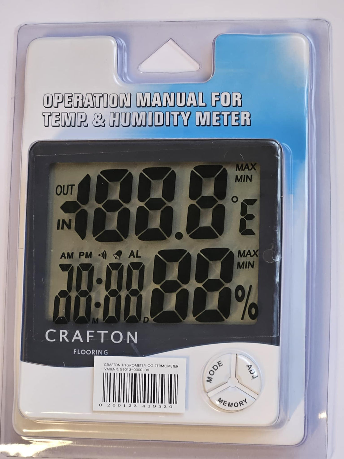 Hygrometer og Termometer