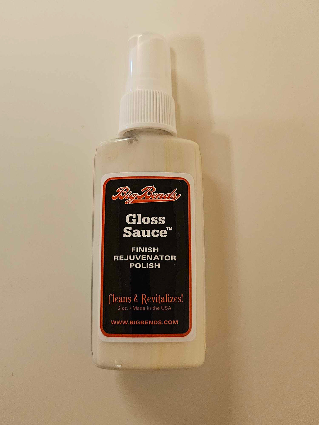 Big Bends N2300010 Gloss Sauce Polish 2 oz Bottle