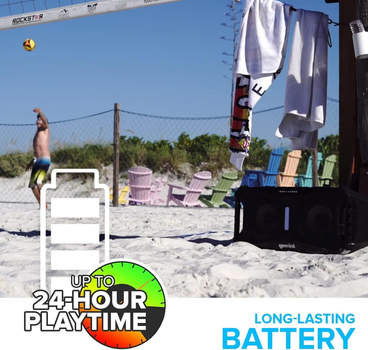 Gemini SOSP-8 Vantett Partyhøyttaler