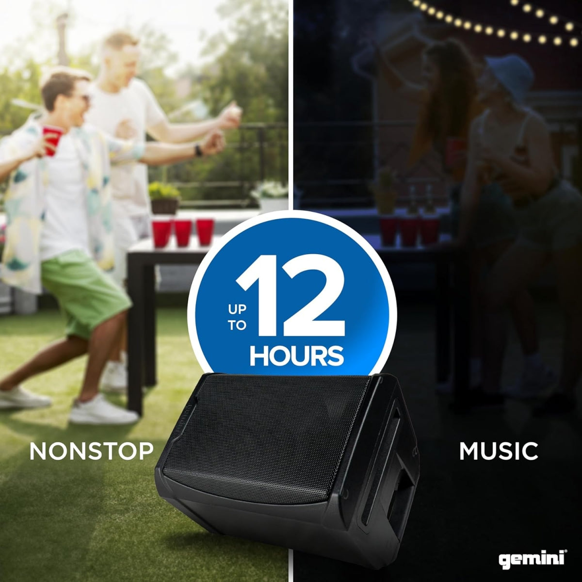 Gemini GPSS-650 aktiv 6,5" PA-høyttaler