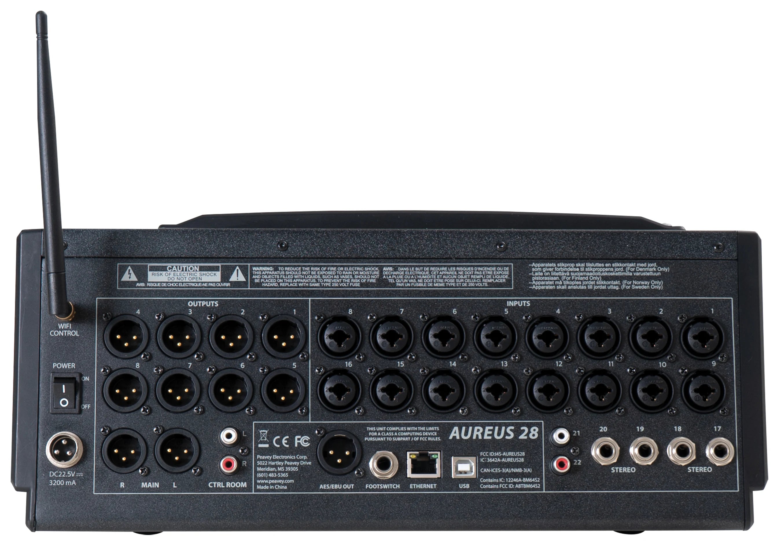 Peavey AUREUS™ 28 Digital Mixer