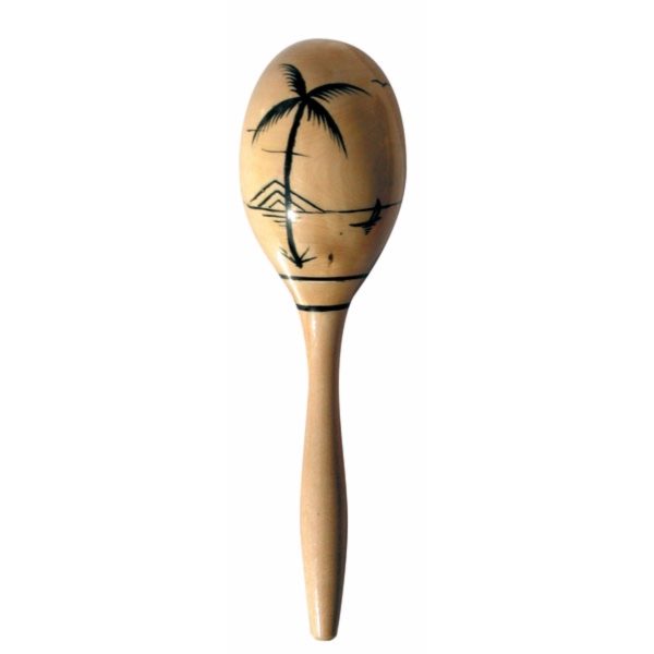 Planet Music Maracas Wood 10″