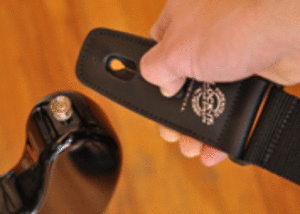 Lock-It Straps 2″ Black Poly – Black Ends