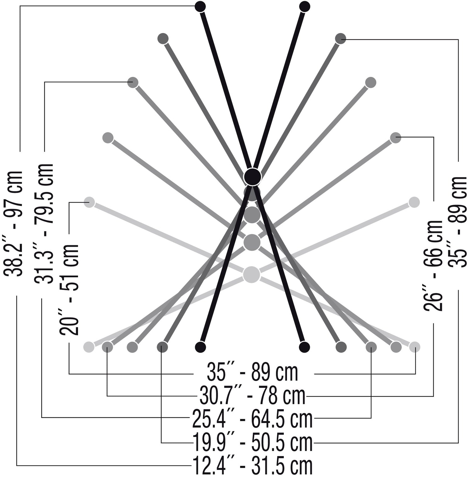 QL T 500 KEYBOARD STAND DLX