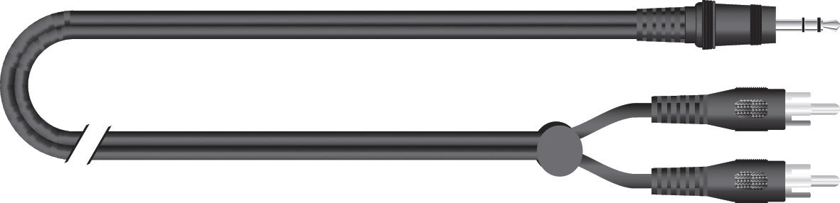 SAFECON AC45 1m Mini Jack/2 Phono