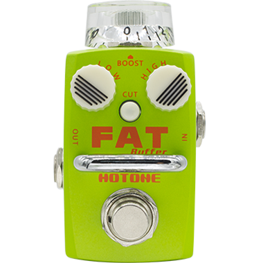 HOTONE SKYLINE STOMPBOX FAT SBF-1 Single Footswitch Analog Buffer/Boost Pedal Effektpedal