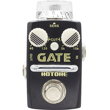 HOTONE SKYLINE STOMPBOX GATE SNR-1 Single Footswitch Analog Noise Reducer Pedal Effektpedal