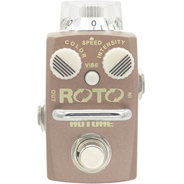 HOTONE SKYLINE STOMPBOX ROTO SRT-1 Single Footswitch Analog Rotary Speaker Simulator (Uni-Vibe) Pedal Effektpedal