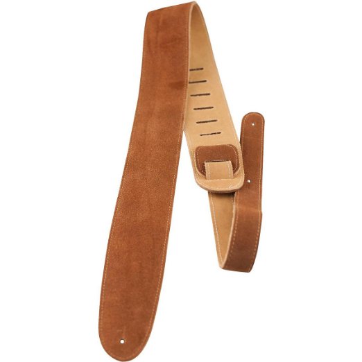 Perri’s P25S-200 | 2.5″ Soft Suede Strap – Tan