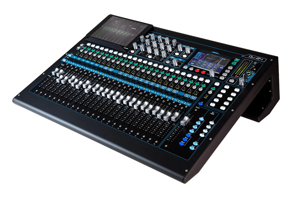 ALLEN & HEATH Qu-24 Digital Mixer: 24 Mic/Line, 3 Stereo Line, 4FX, 20