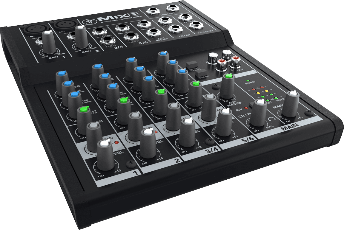 MACKIE MIX8 8-Channel Compact Mixer