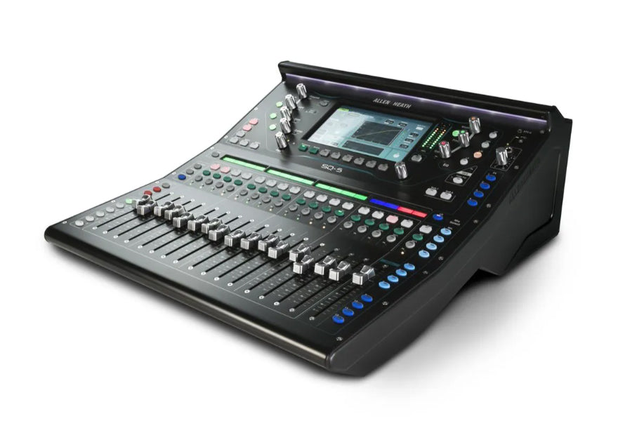 ALLEN & HEATH SQ-5 48ch digital mixer, 96kHz, 16 Mic/Line 12 XLR out