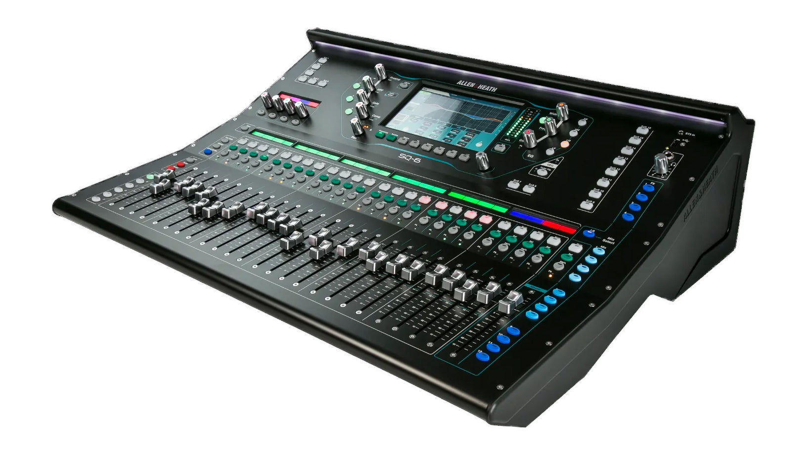 ALLEN & HEATH SQ-6 48ch digital mixer, 96kHz, 24 Mic/Line 14 XLR out,