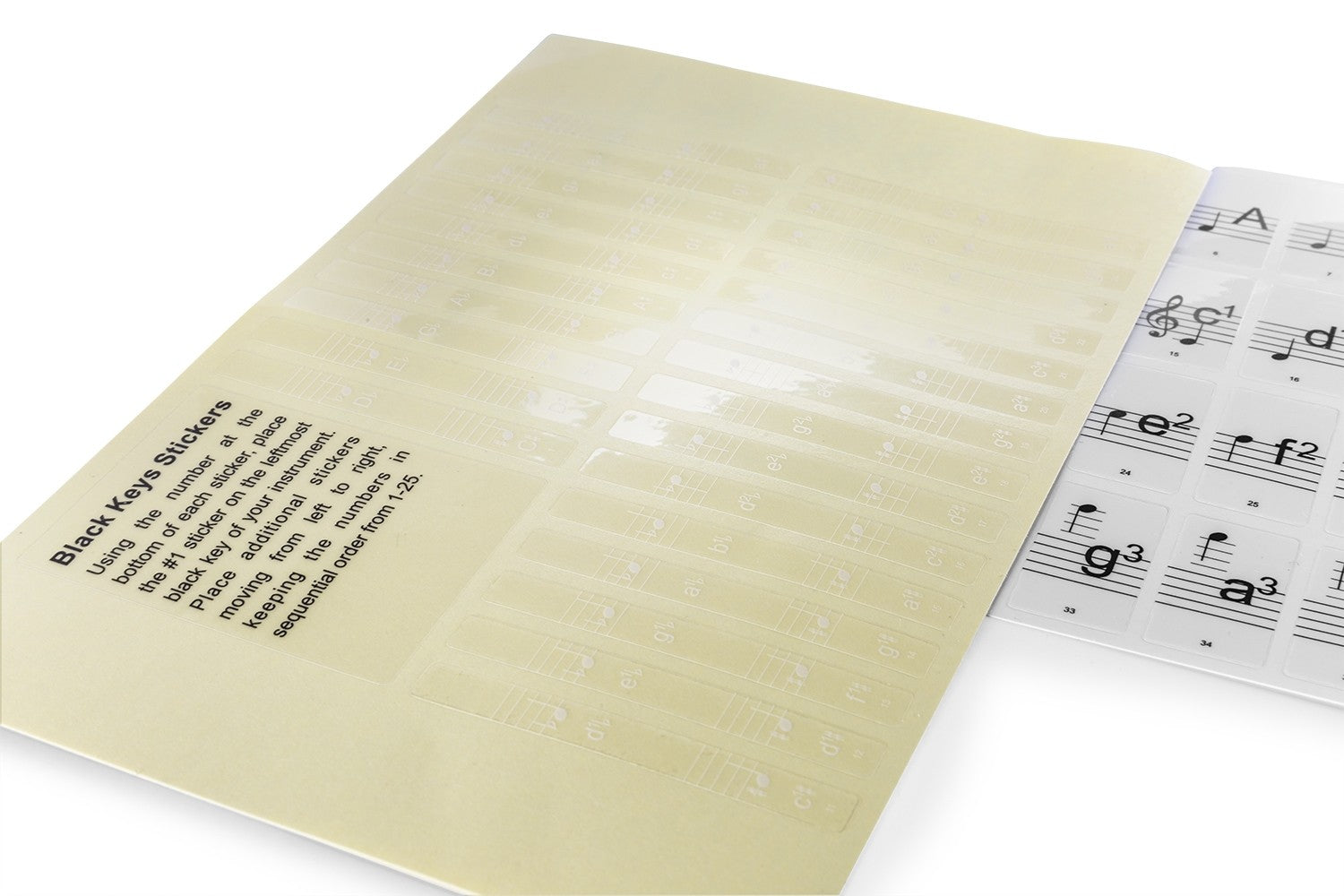 KB-KEY AVTAGBARE KEYBOARD KEYNOTE STICKERS