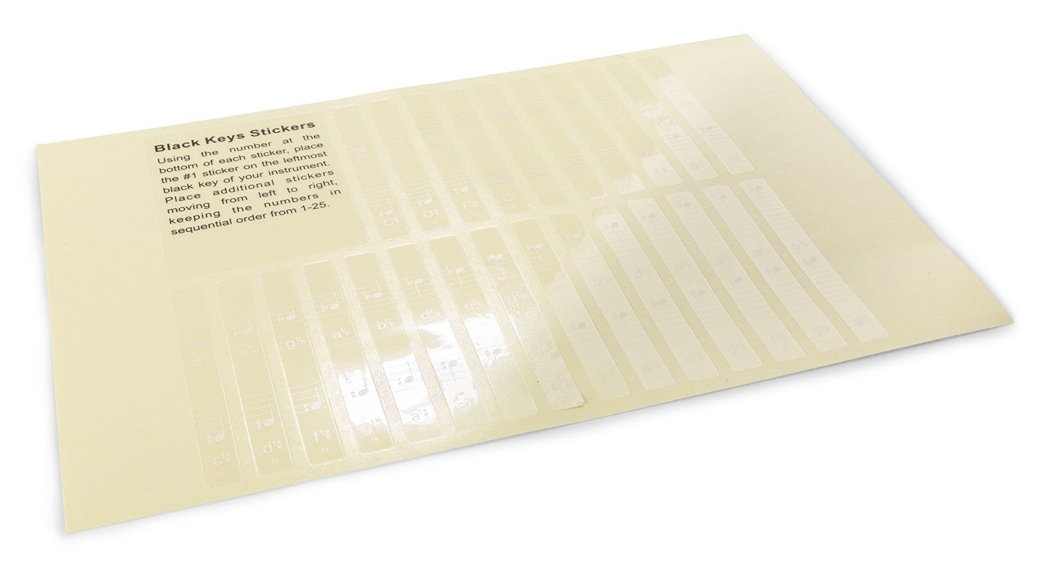 KB-KEY AVTAGBARE KEYBOARD KEYNOTE STICKERS